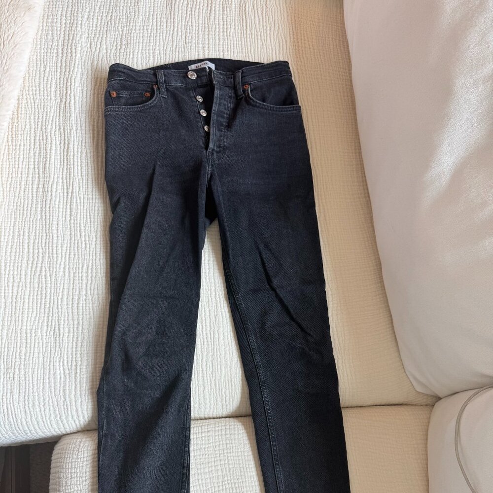 Re/Done Black Jeans